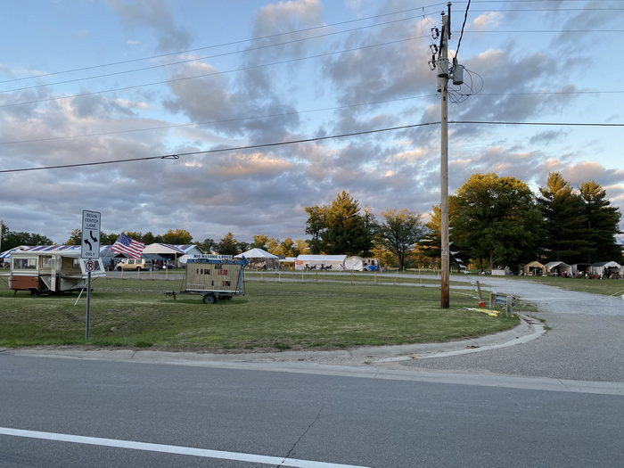 Galaxy Drive-In Theatre - June 17 2022 Photo - Now A Flea Market (newer photo)
